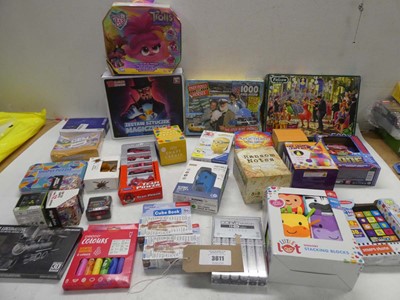 Lot 3611 - Large bag of assorted, toys, games, puzzles etc