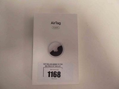 Lot Apple AirTag 4-pack, model 2187, boxed