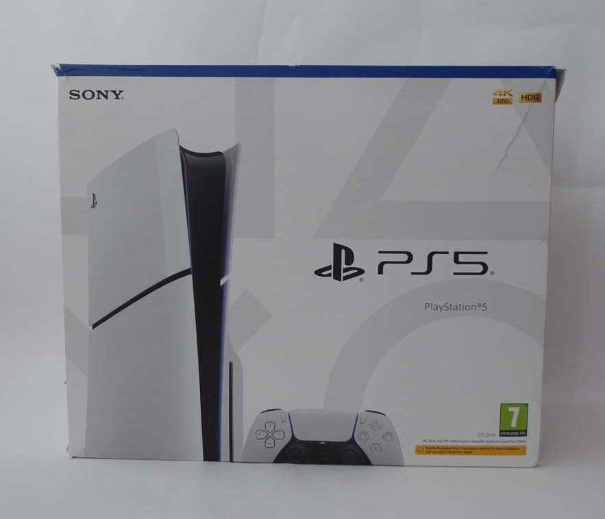 Lot SONY PlayStation 5, 1TB. boxed with DualSense...