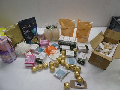 Lot 3645 - Bath bombs, bubble bath, soap, hand wash etc