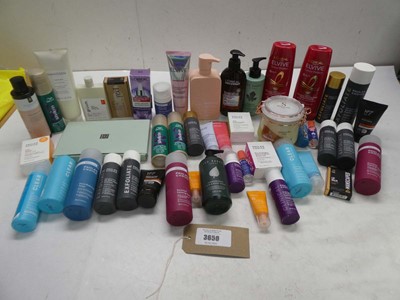 Lot 3650 - Selection of branded toiletries including...