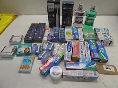 Lot 3655 - Dental care including Philips Sonicare, Oral...