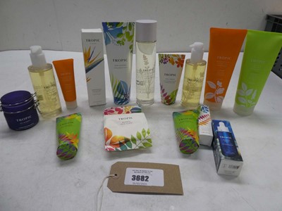 Lot 3682 - Selection of Tropic beauty products