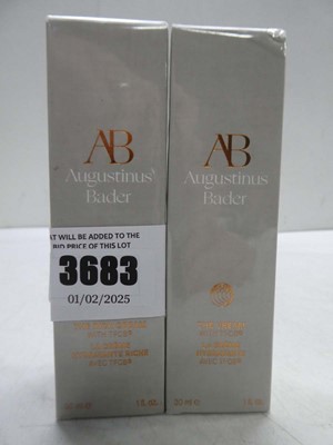 Lot 3683 - 2 x Augustinus Bader The Rich Cream 30ml