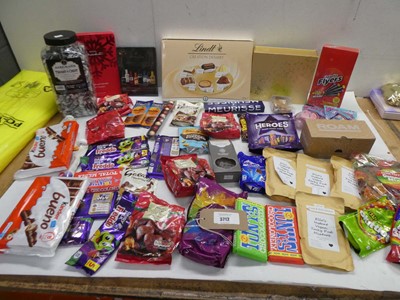 Lot 3712 - Chocolate selection boxes, Freddo, Skittles,...