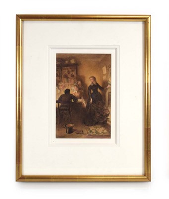 Lot 69 - 19th Century School, A lady and other figures...