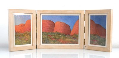 Lot 72 - David Payne ARWS (20th Century), 'The Olgas...