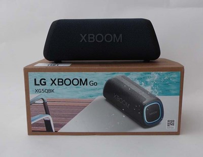 Lot LG XBoom Go portable bluetooth speaker, model...