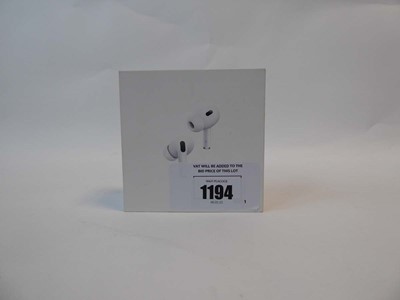 Lot 1194 - Apple AirPods Pro (2nd Generation), boxed with...