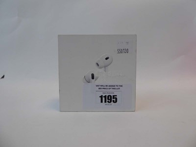 Lot 1195 - Apple AirPods Pro (2nd Generation), boxed with...