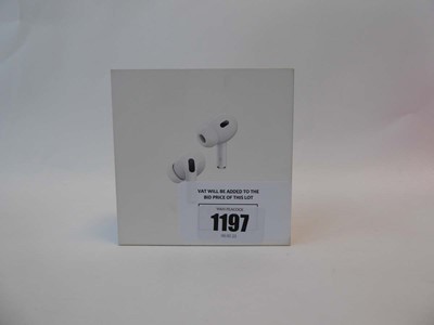 Lot 1197 - Apple AirPods Pro (2nd Generation), boxed with...