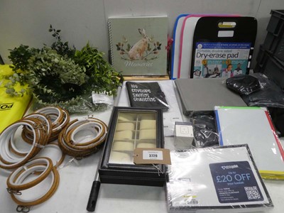 Lot 3729 - Mixed bag including Dry-erase pads, A4 glossy...