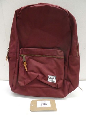 Lot 3733 - Herschel Settlement backpack