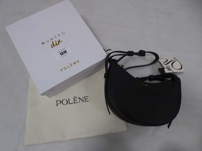 Lot Polene numero dix edition textured black...