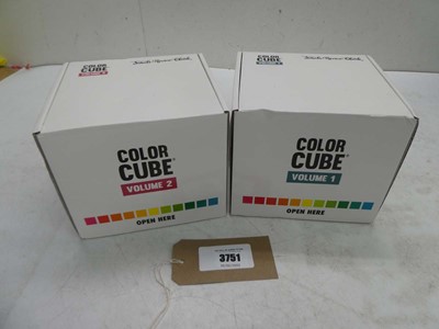 Lot 3751 - Sarah Renae Clark Color Cube volume 1 and 2