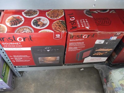 Lot 1113 - 2 boxed Instant Gourmet air fryer ovens