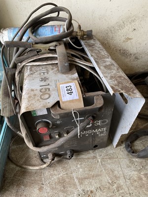 Lot 483 - (No VAT) Sip Migmate 150 welding set