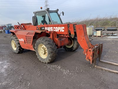 Lot 541 - Manitou model MT1240L rough terrain telescopic handler