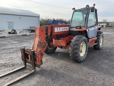 Lot 541 - Manitou model MT1240L rough terrain telescopic handler