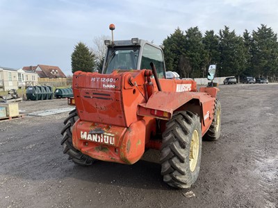 Lot 541 - Manitou model MT1240L rough terrain telescopic handler