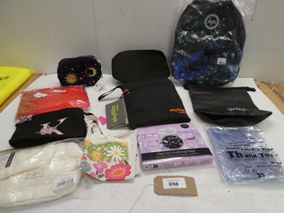 Lot 3759 - Skyflite folding duffle, Hype backpack, FCUK...