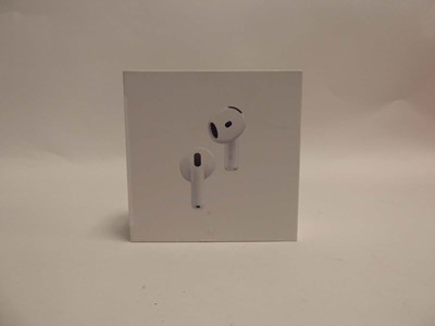 Lot 1084 - Apple AirPods 4, boxed with charging case