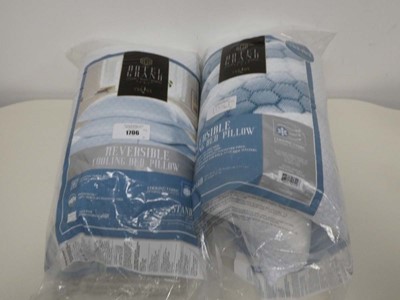 Lot 1313 - A pair of Hotel Grand reversible cooling pillows.