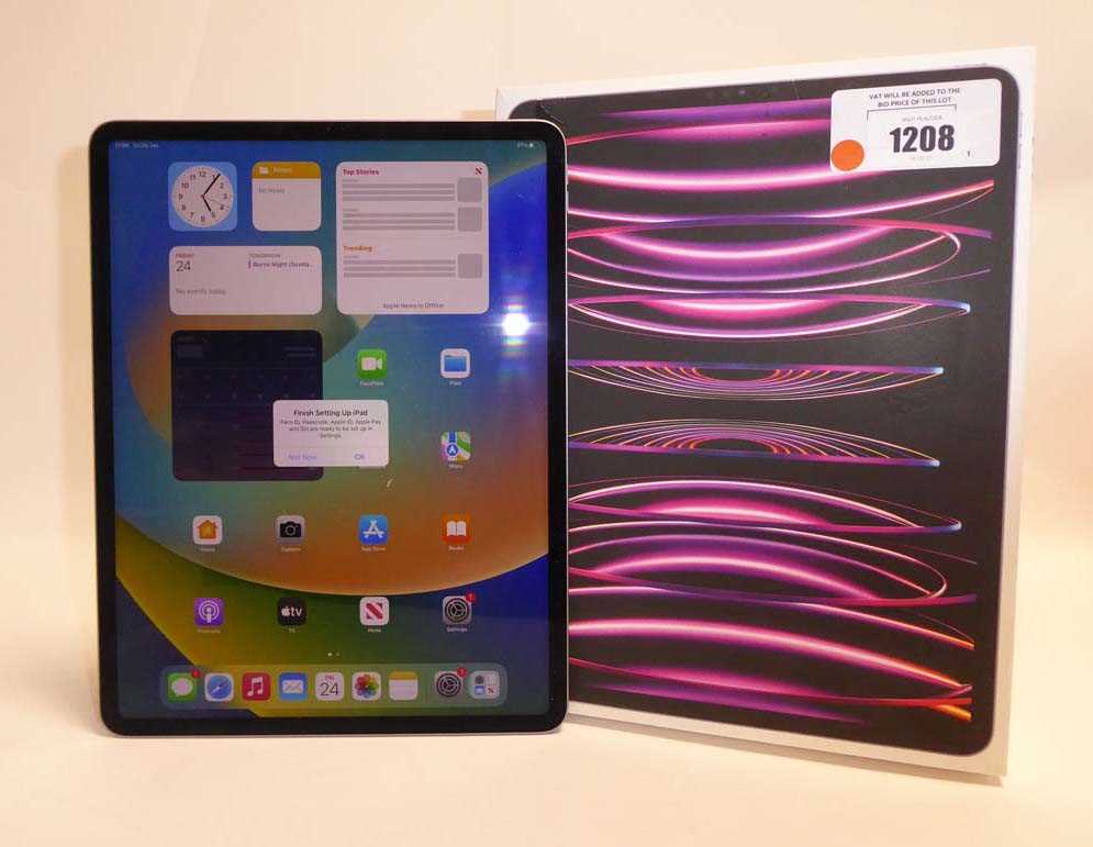 Lot Apple iPad Pro 12.9-inch (6th Generation)...