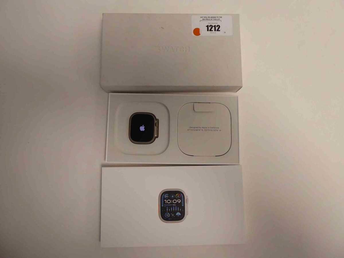 Lot Apple Watch Ultra 2 49mm, Titanium Blue Ocean...