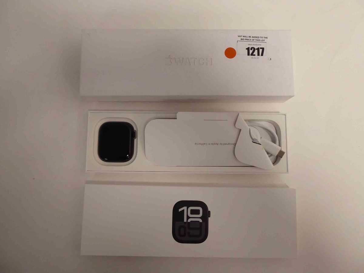 Lot 1217 - Apple Watch Series 10 46mm, Jet Black...