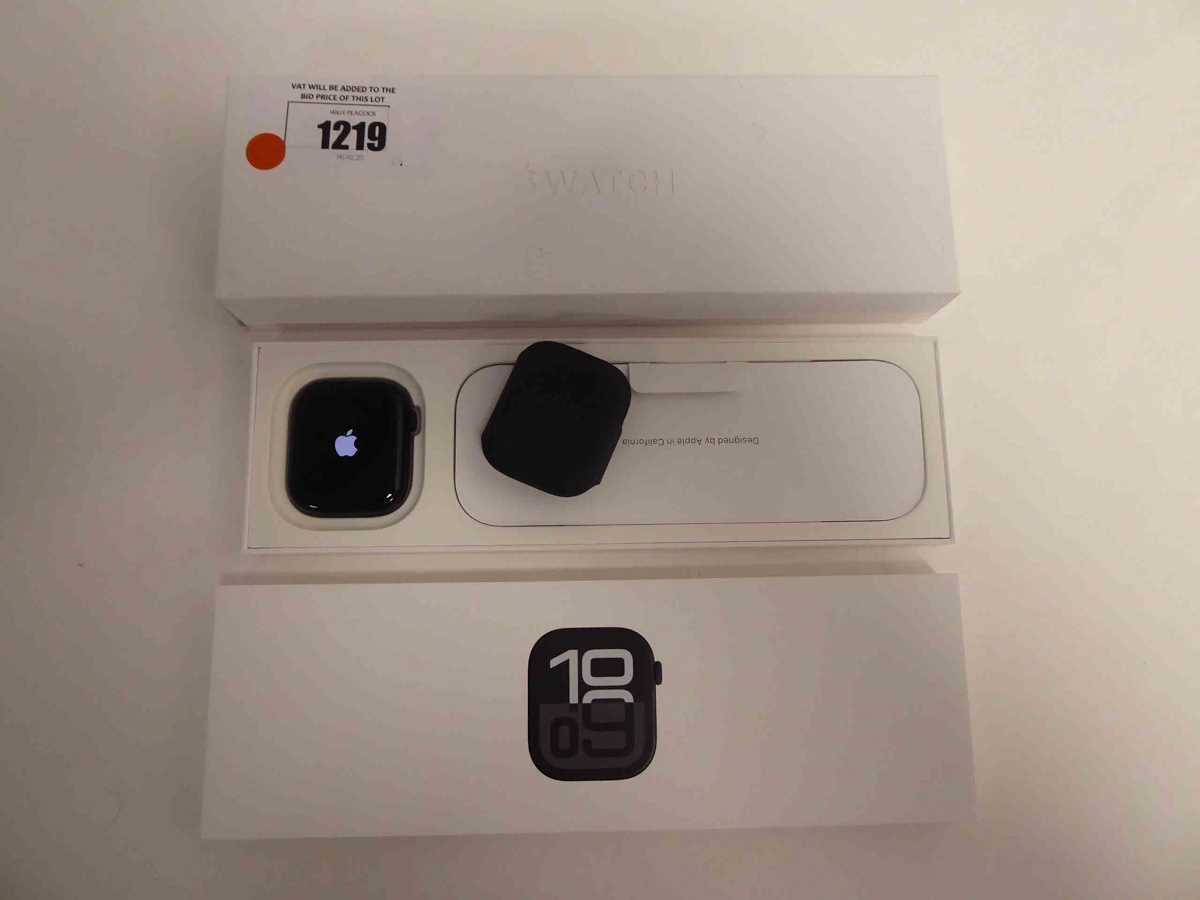 Lot 1219 - Apple Watch Series 10 46mm, Jet Black...