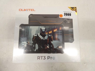 Lot 2009 - *Sealed* Oukitel RT3 Pro 128GB tablet