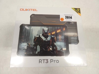 Lot 2014 - *Sealed* Oukitel RT3 Pro 128GB tablet