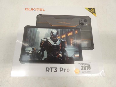 Lot 2018 - *Sealed* Oukitel RT3 Pro 128GB tablet