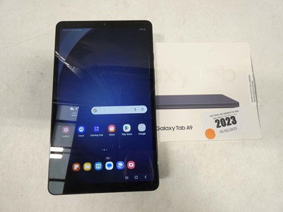 Lot 2023 - Samsung Galaxy Tab A9 64GB with box and cable