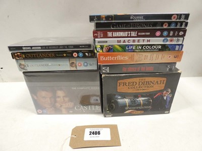 Lot 2406 - Quantity of DVD films and box sets