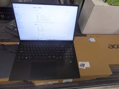 Lot 2220 - LG Gram laptop model 16Z90S-GAA55A1 with intel...