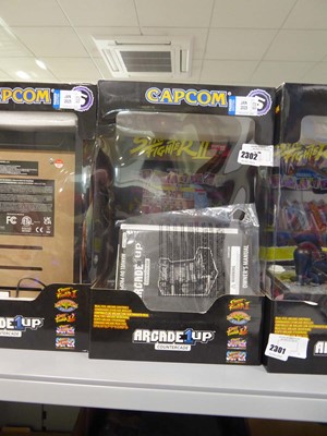 Lot 2302 - Capcom arcade 1Up countercade featuring Street...