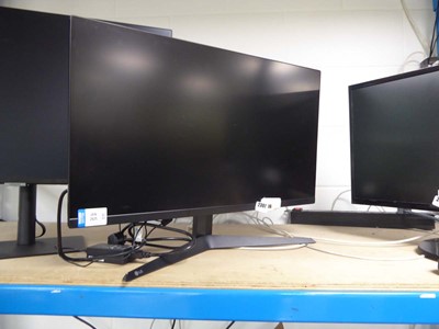 Lot 2397 - LG 27" monitor with stand and power lead