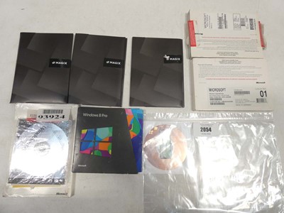 Lot 2054 - Various Windows and Magix software CDs (code...