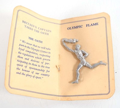 Lot 76 - An Olympiad Souvenir 1938 Olympic Flame badge