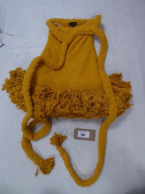 Lot kilentar ito braided yellow fringe mini dress...