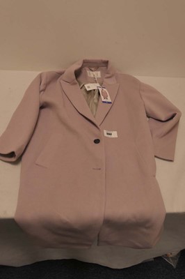 Lot Gianni Feraud Lilac coat in size Large