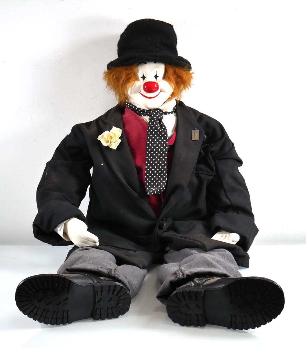 Lot 204 - A limited edition 'Arthur The Hobo Clown' by...