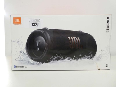 Lot JBL XTREME3 portable bluetooth speaker, boxed