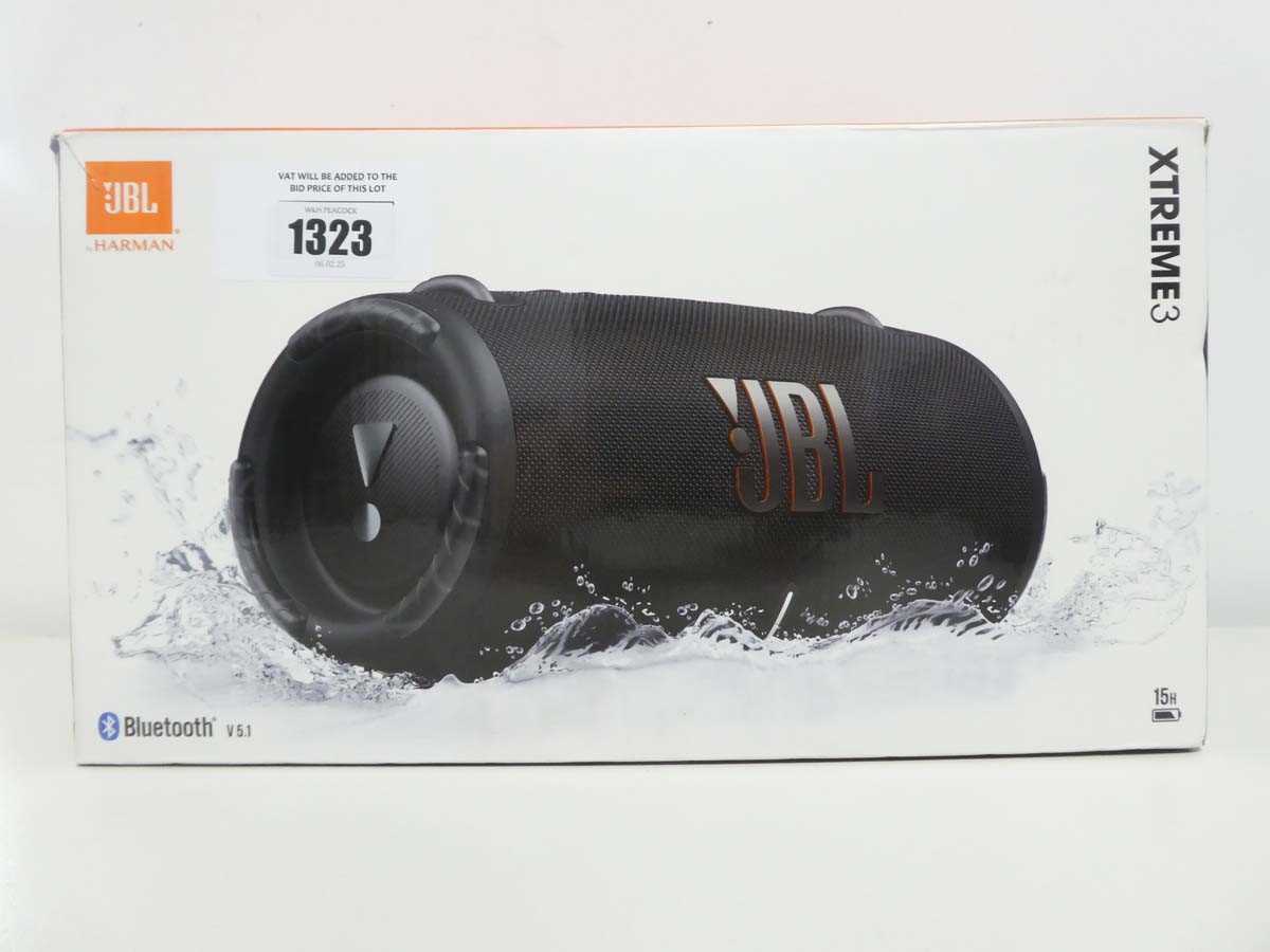 Lot JBL XTREME3 portable bluetooth speaker, boxed