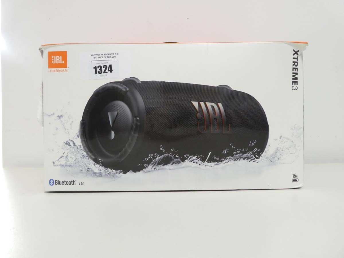 Lot 1324 - JBL XTREME3 portable bluetooth speaker, boxed