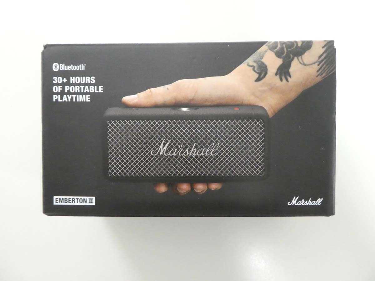 Lot 1330 - Marshall Emberton II portable bluetooth...