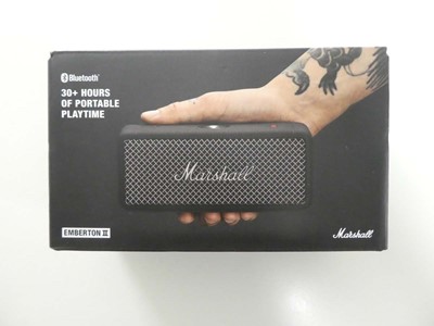 Lot Marshall Emberton II portable bluetooth...