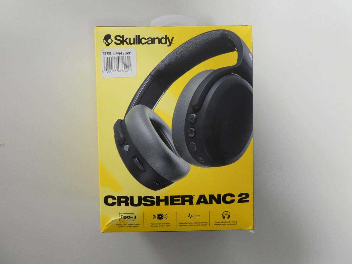 Lot Skullcandy Crusher ANC 2 wireless headphones,...